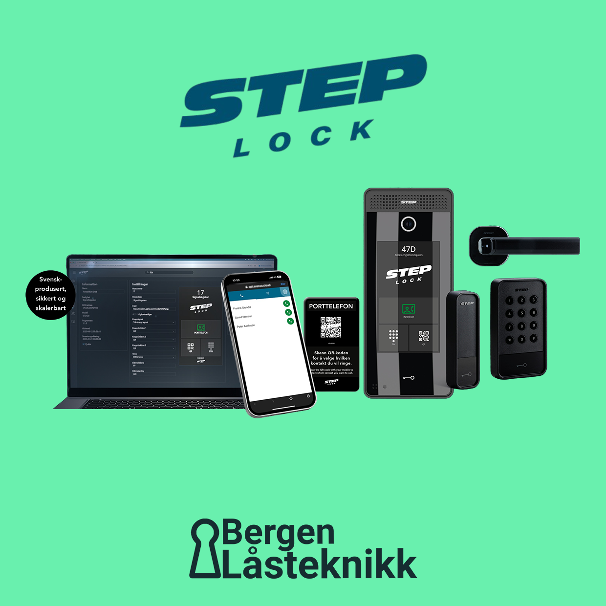 Steplock Porttelefon 2